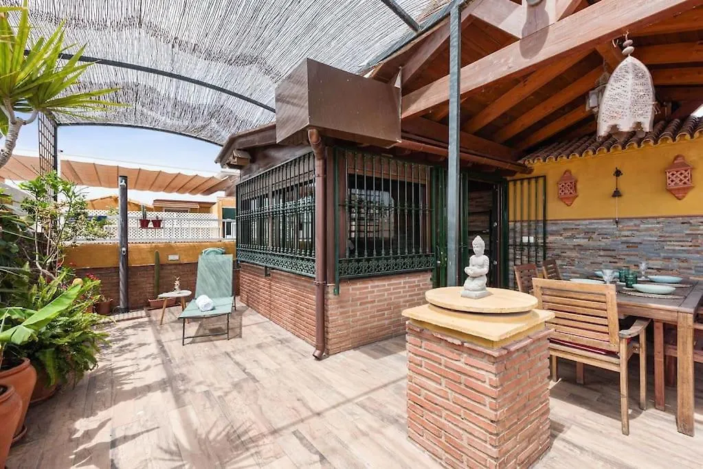 Pineapple Ollerias 27 Duplex With Great Terrace And Parking Apartment Malaga