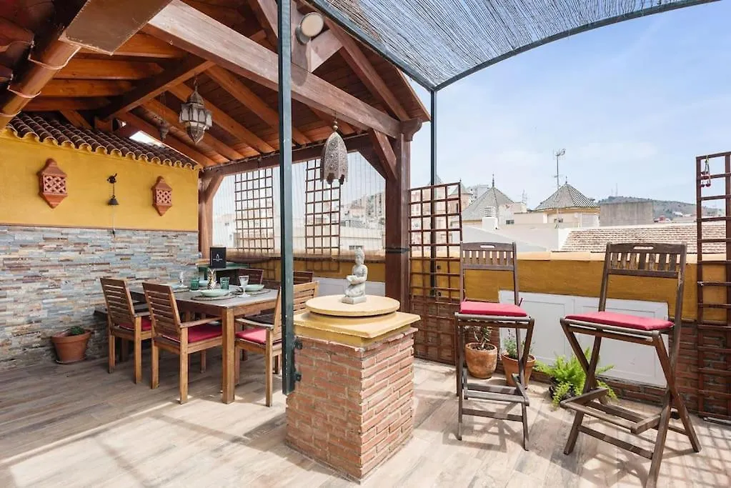 Pineapple Ollerias 27 Duplex With Great Terrace And Parking Apartment Malaga